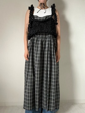 「アイテム（ワンピース）」を使った、unchan29さん（レディース・160cm）の夏コーディネート