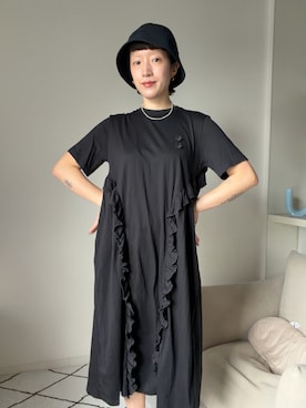 「KBF（ケイビーエフ）のアイテム（アクセサリー）」を使った、unchan29さん（レディース・160cm）の夏コーディネート