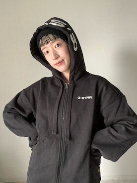 「アイテム（パーカー）」を使った、unchan29さん（レディース・160cm）の秋コーディネート