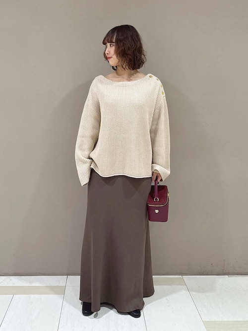 セール】ショルダーボタンニットプルオーバー（ニット/セーター