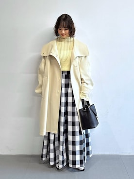 babyloneyaeさん（レディース・157cm）の冬コーディネート