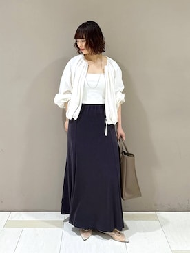 「CORSO ROMA，9（コルソローマ）のアイテム」を使った、babyloneyaeさん（レディース・157cm）の春コーディネート