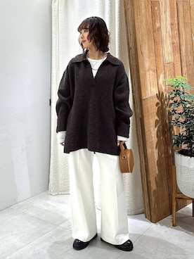 babyloneyaeさん（レディース・157cm）の冬コーディネート