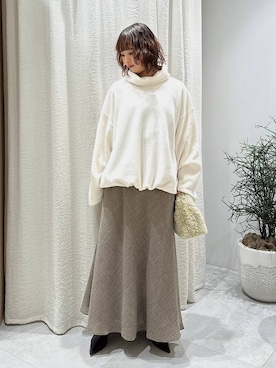 「アイテム（その他トップス）」を使った、babyloneyaeさん（レディース・157cm・20代）の冬コーディネート