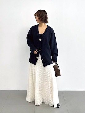「MOHI（モヒ）のアイテム」を使った、babyloneyaeさん（レディース・157cm）の秋コーディネート