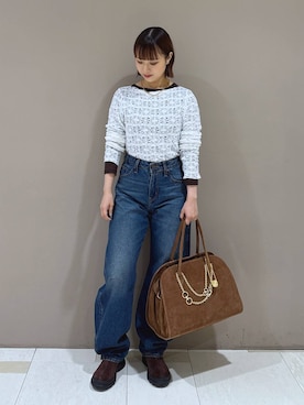 「アイテム（キーホルダー）」を使った、babyloneyaeさん（レディース・157cm）の秋コーディネート