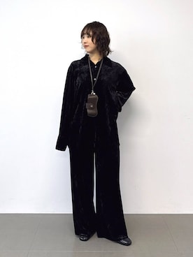 「MOHI（モヒ）のアイテム」を使った、babyloneyaeさん（レディース・157cm）の秋コーディネート