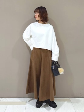 babyloneyaeさん（レディース・157cm）の冬コーディネート