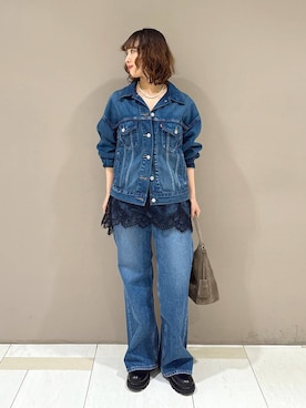 babyloneyaeさん（レディース・157cm）の冬コーディネート