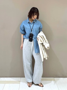 「ADD CULUMN（アドカラム）のアイテム」を使った、babyloneyaeさん（レディース・157cm）の春コーディネート