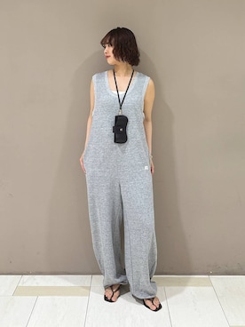 「MOHI（モヒ）のアイテム」を使った、babyloneyaeさん（レディース・157cm）の夏コーディネート