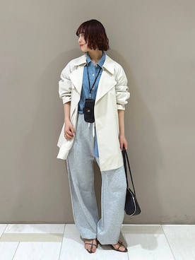 「ADD CULUMN（アドカラム）のアイテム」を使った、babyloneyaeさん（レディース・157cm）の春コーディネート