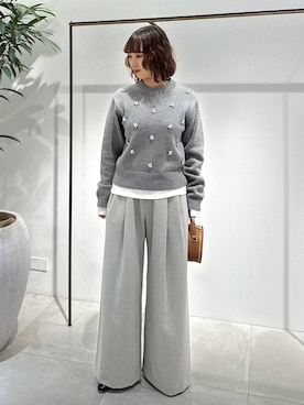 「リラックス」｜babyloneyaeさん（レディース・157cm）の冬コーディネート