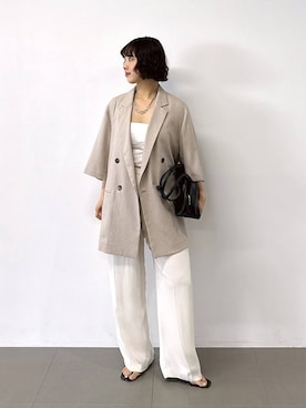 「BABYLONE（バビロン）のアイテム」を使った、babyloneyaeさん（レディース・157cm）の夏コーディネート