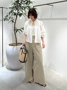 「BABYLONE（バビロン）のアイテム」を使った、babyloneyaeさん（レディース・157cm）の夏コーディネート