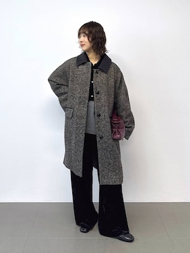 「MOHI（モヒ）のアイテム」を使った、babyloneyaeさん（レディース・157cm）の秋コーディネート