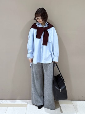 「アイテム（キーホルダー）」を使った、babyloneyaeさん（レディース・157cm）の秋コーディネート
