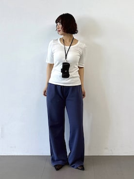 「CORSO ROMA，9（コルソローマ）のアイテム」を使った、babyloneyaeさん（レディース・157cm）の春コーディネート