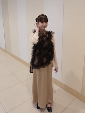 「オケージョンスタイル」｜misuzuさん（レディース・161cm）の春コーディネート
