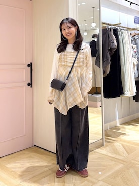 もりこさん（レディース・164cm）の春コーディネート