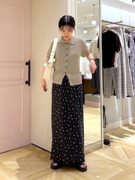 もりこさん（レディース・164cm）の春コーディネート