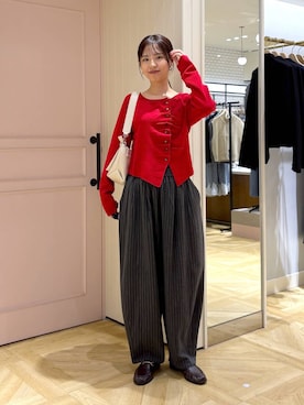 もりこさん（レディース・164cm）の秋コーディネート