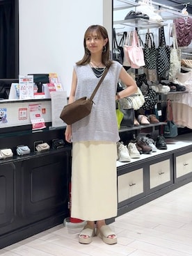 もりこさん（レディース・164cm）の夏コーディネート