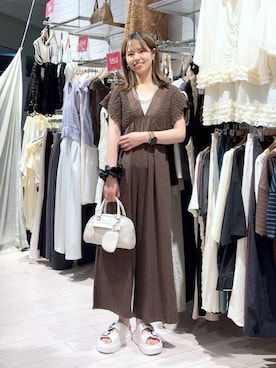 「アイテム（ワンピース/ドレス）」を使った、もりこさん（レディース・164cm・20代）の夏コーディネート
