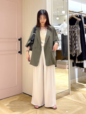 もりこさん（レディース・164cm）の夏コーディネート