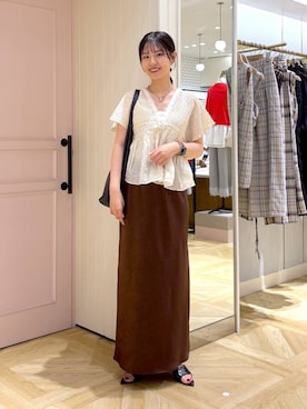 もりこさん(レディース・164cm)の夏コーディネート