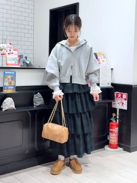 「アイテム（その他シューズ）」を使った、もりこさん（レディース・164cm・20代）の秋コーディネート