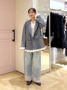 もりこさん(レディース・164cm)の秋コーディネート