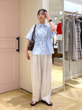 もりこさん(レディース・164cm)の夏コーディネート