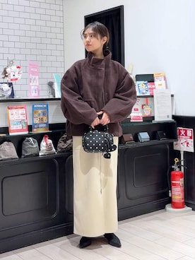 「きれいめ」｜もりこさん（レディース・164cm）の冬コーディネート