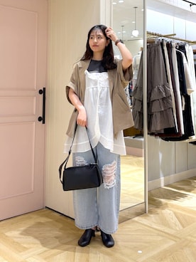 もりこさん(レディース・164cm)の春コーディネート
