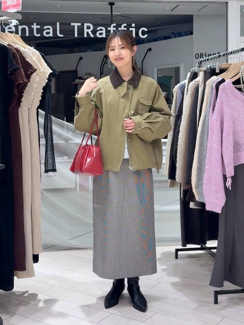 セール】TRベルトツキタイトスカート 455486（スカート）｜LOWRYS