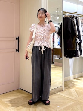 もりこさん(レディース・164cm)の夏コーディネート