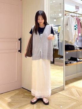 もりこさん(レディース・164cm)の春コーディネート