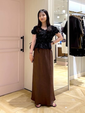 もりこさん（レディース・164cm）の夏コーディネート