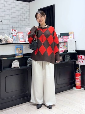 もりこさん（レディース・164cm）の秋コーディネート