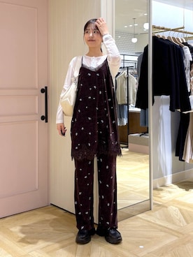 もりこさん（レディース・164cm）の秋コーディネート