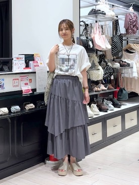 もりこさん（レディース・164cm）の夏コーディネート