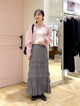 もりこさん（レディース・164cm）の春コーディネート