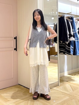もりこさん（レディース・164cm）の夏コーディネート