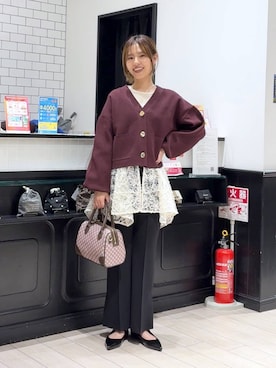 「アイテム（パンプス）」を使った、もりこさん（レディース・164cm・20代）の秋コーディネート