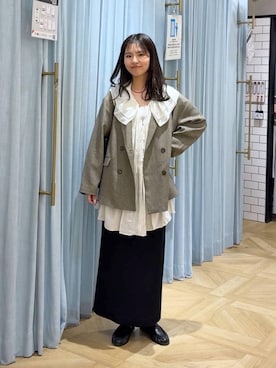 もりこさん（レディース・164cm）の春コーディネート