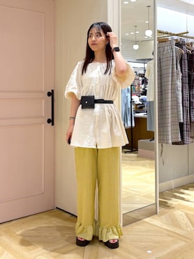 もりこさん（レディース・164cm）の夏コーディネート