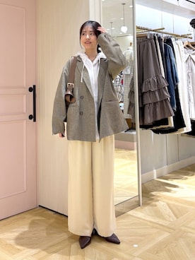 もりこさん(レディース・164cm)の春コーディネート
