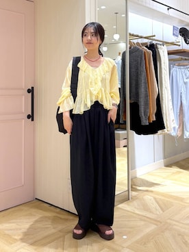 もりこさん（レディース・164cm）の春コーディネート