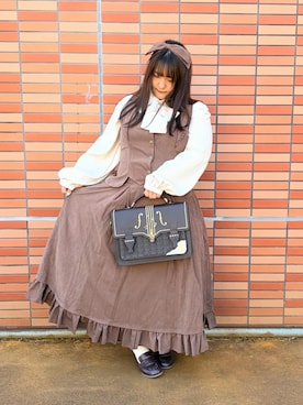 「美術館コーデ」｜んーまっさん（レディース・154cm）の秋コーディネート